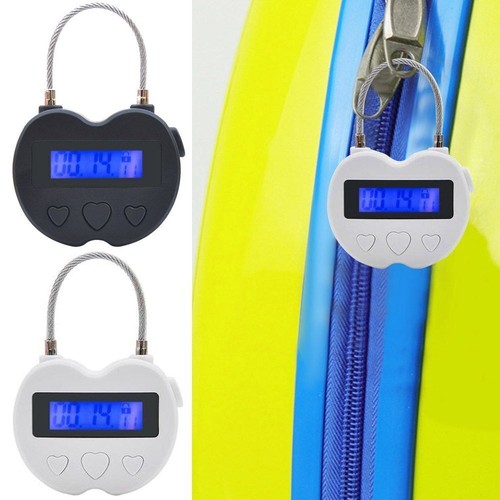 Lcd display time lock - display,
