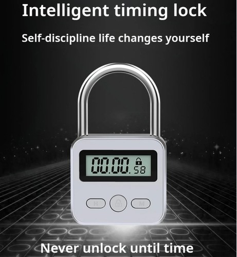 Temporary timer padlock - temporary,