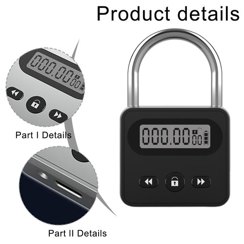 Smart timer padlock key - smart,