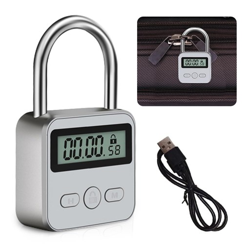 Bngxr metal timer lock - timer,