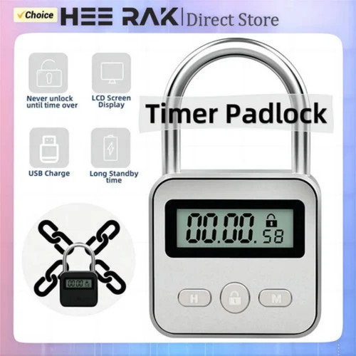 Temporary timer padlock - temporary,