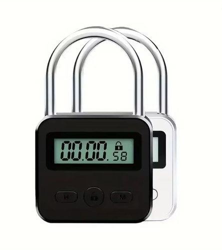 Timer padlock lcd add - timer,