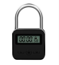 Timer Padlock LCD HD Add