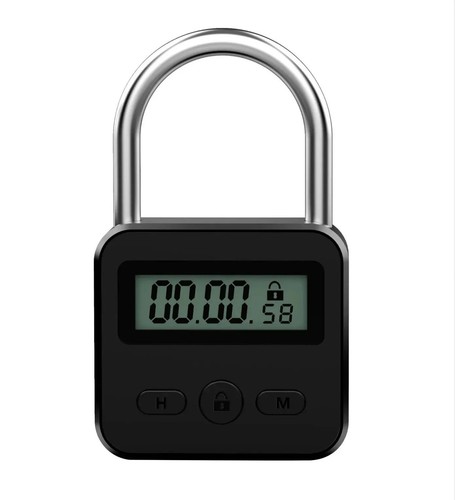 Timer padlock lcd add - lcd,